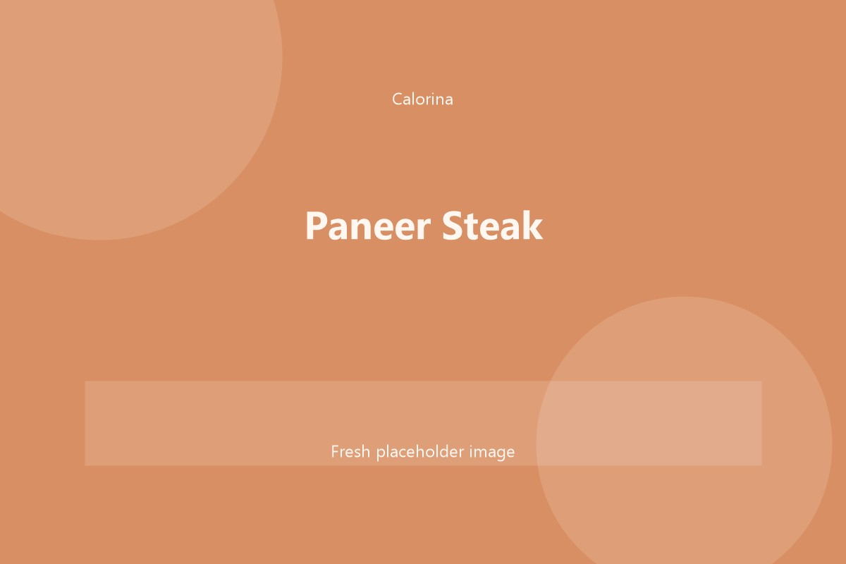 Paneer Steak Grilled
